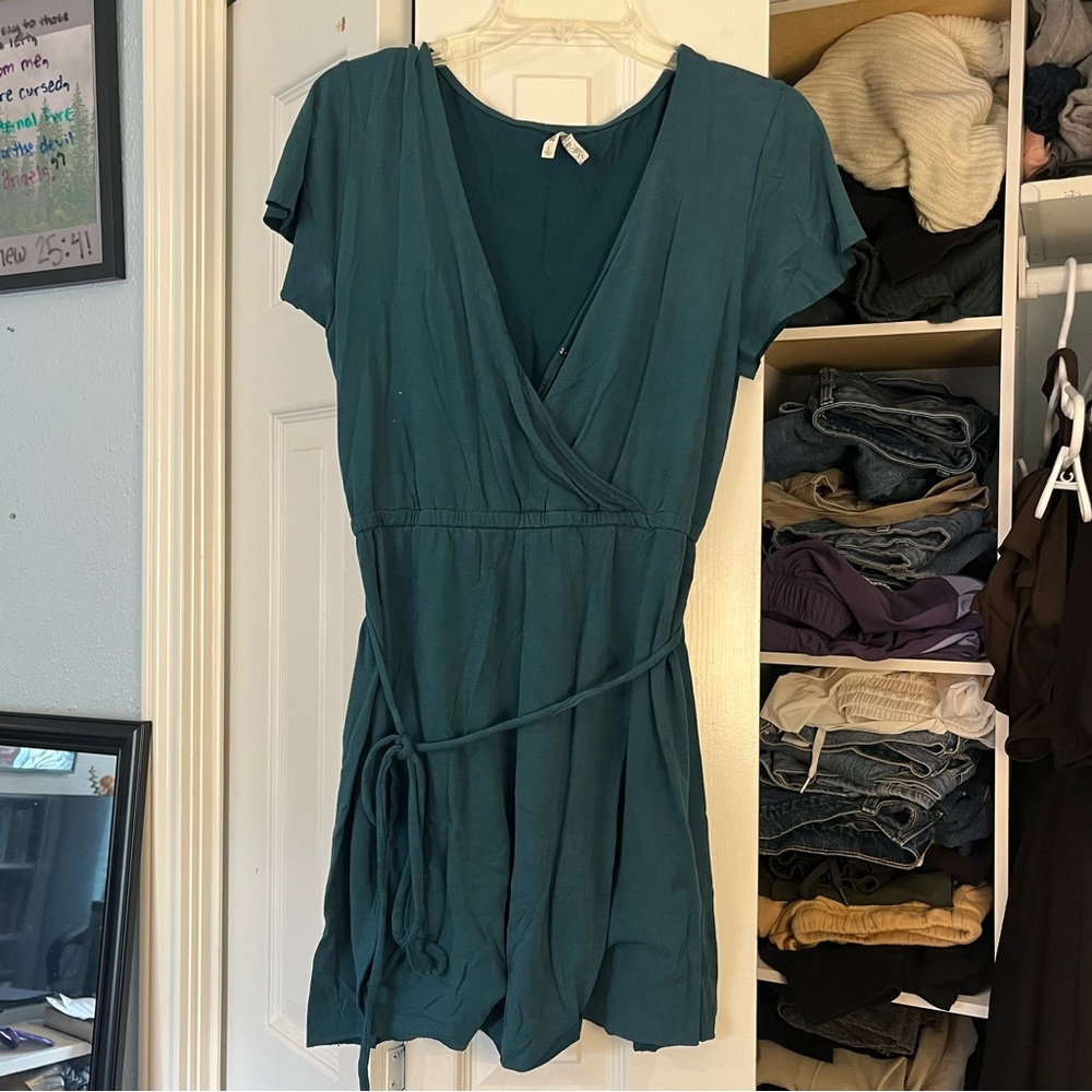 Large Mudd teal dress